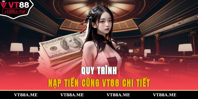 Quy trình nạp tiền cùng VT88 chi tiết